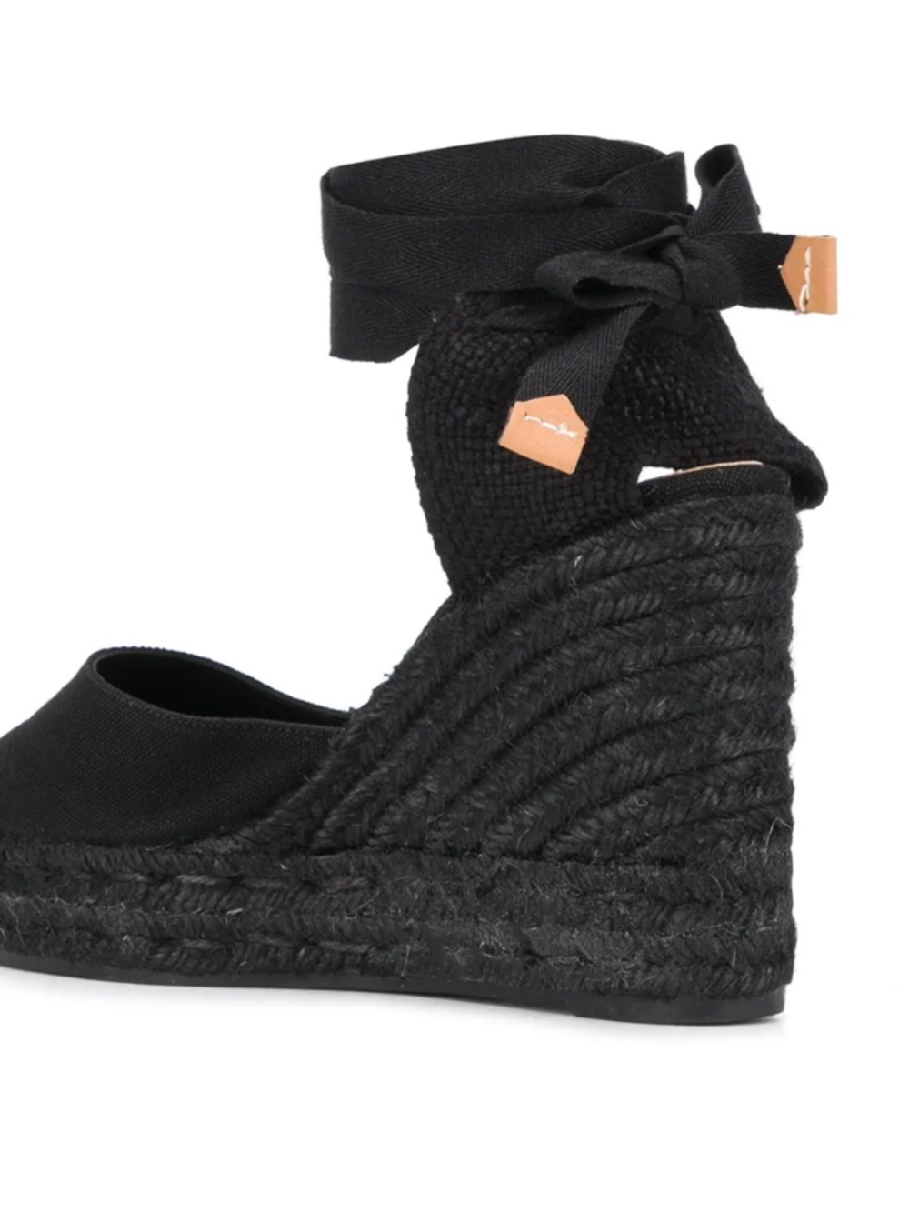 Castaner Black Platform Espadrilles Size 39 - Picture 2 of 4